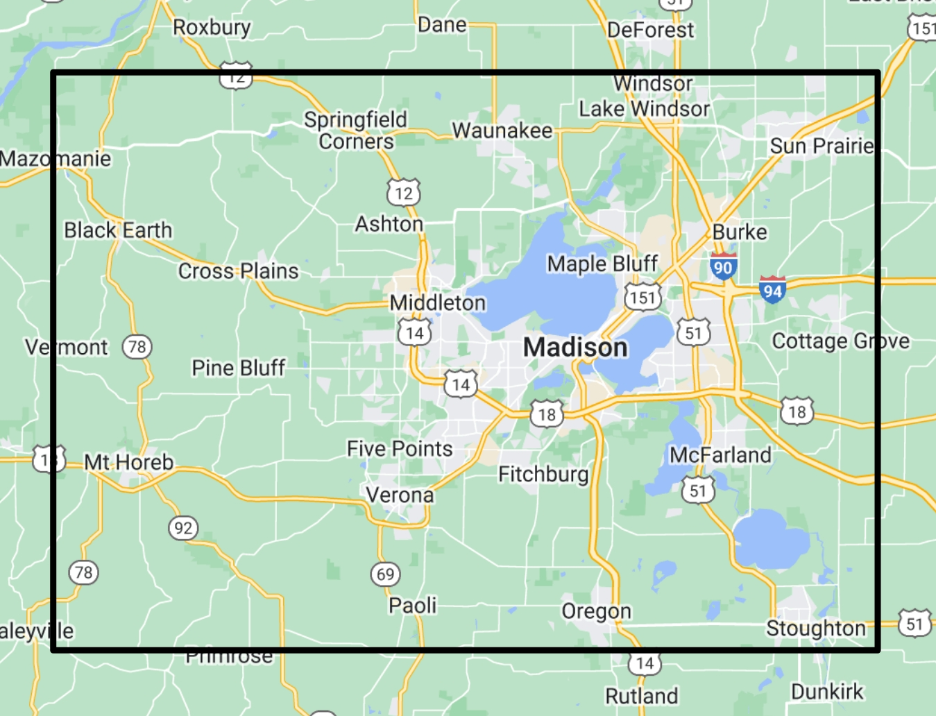 Madison Tree Care Service Area Tree House Arbor Science