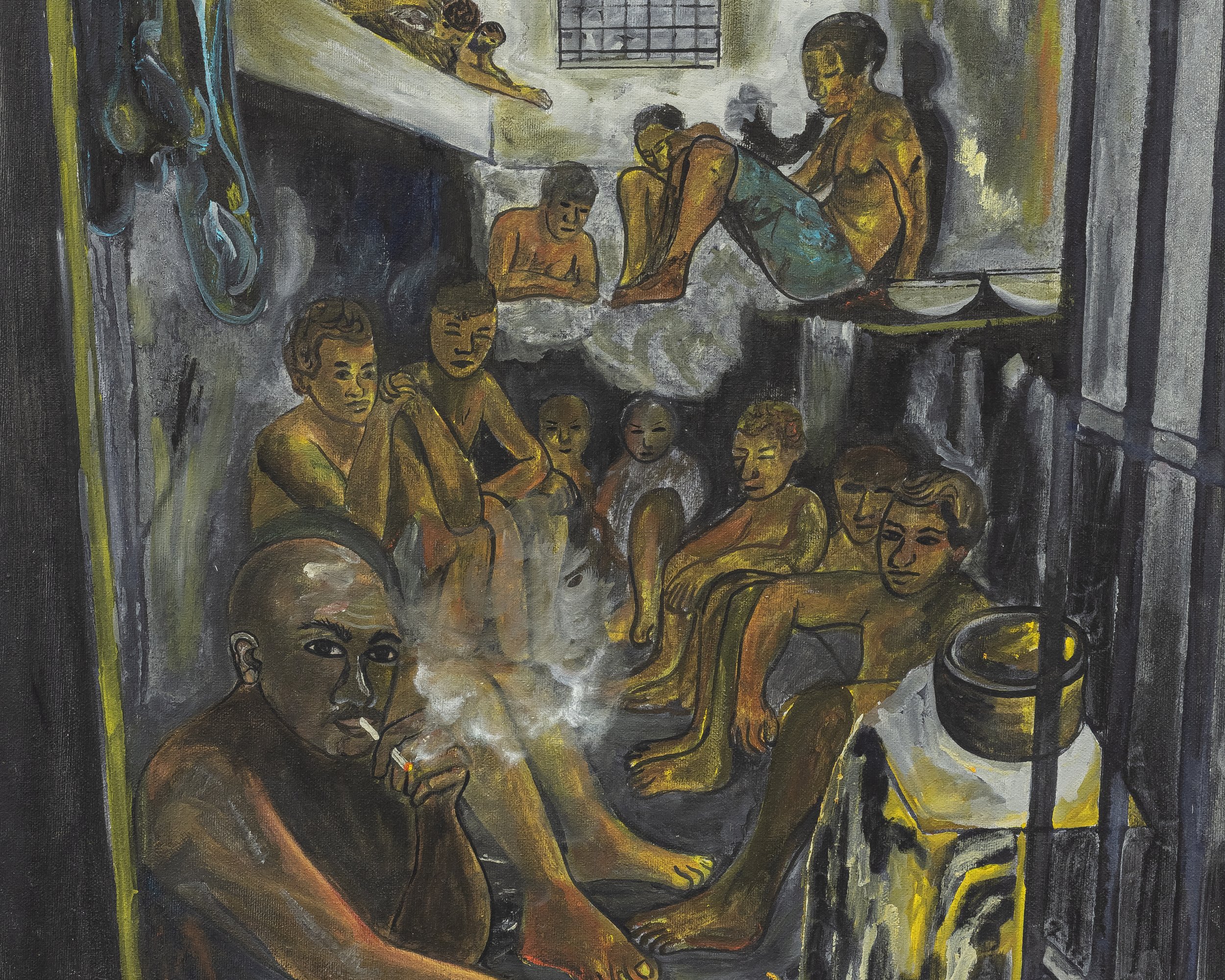  luiz carlos paulino, lotação máxima [detalhe], 2025. foto filipe berndt 