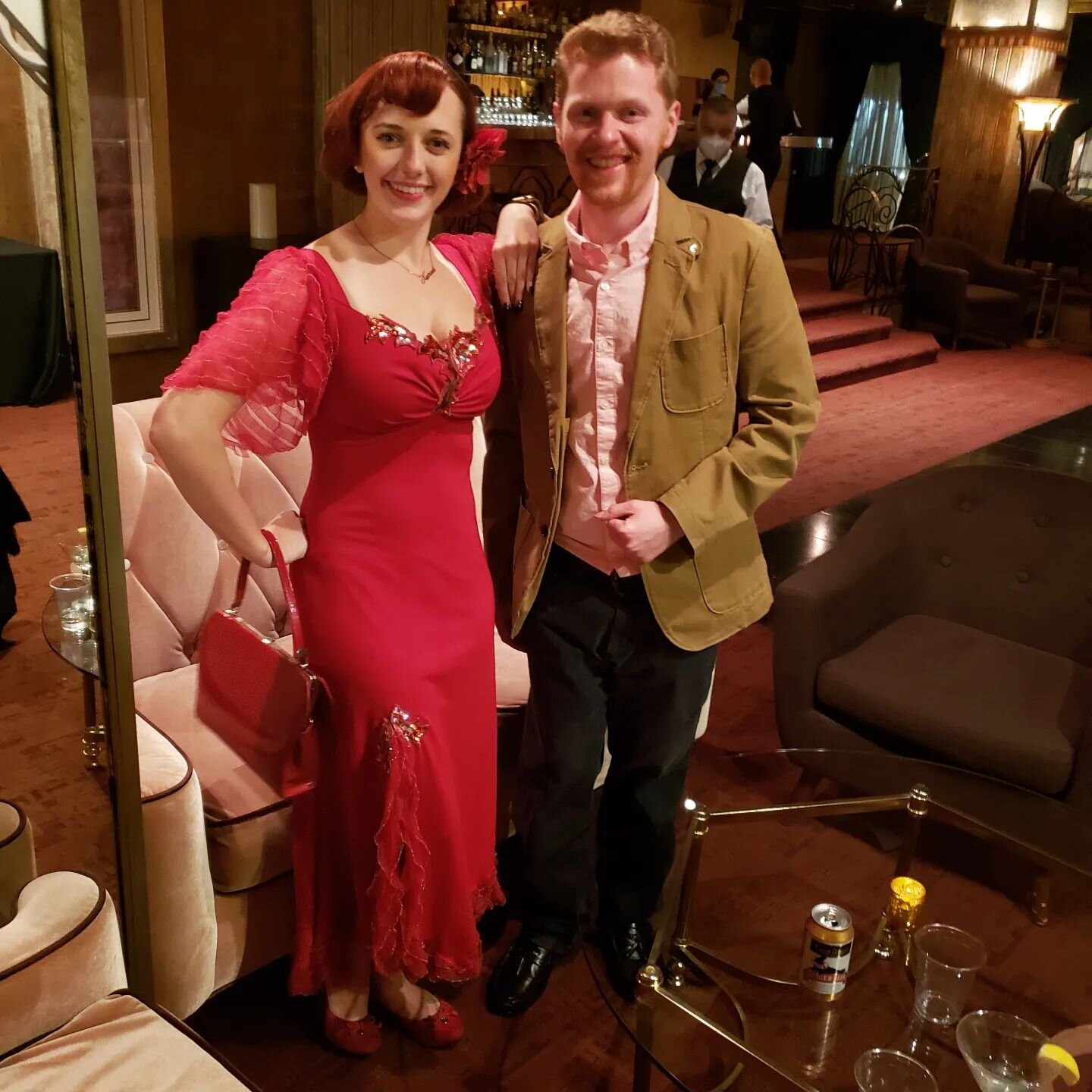 Last night while being transported back in time to a historic 1920s &quot;Gatsby Style&quot; Art-Deco Ballroom. I meet the glamorous magician &quot;The Magical Katrina.&quot; 

On top of all this &quot;The Hukilu Hotshots&quot; serenaded the guests w