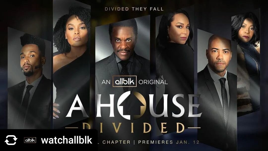 Excited to announce - #AHouseDivided - The Final Chapter - Season 5 Premieres January 12th. 

Honored to work with the talented cast and crew on this show including the patriarch of the family - Lawrence Hilton-Jacobs @lhjman #lawrencehiltonjacobs 

