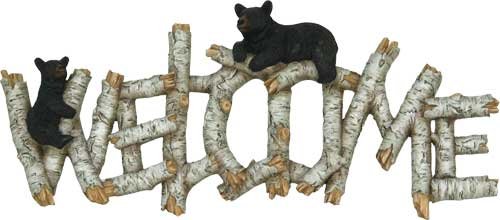 RIVERS EDGE BIRCH BEAR WELCOME