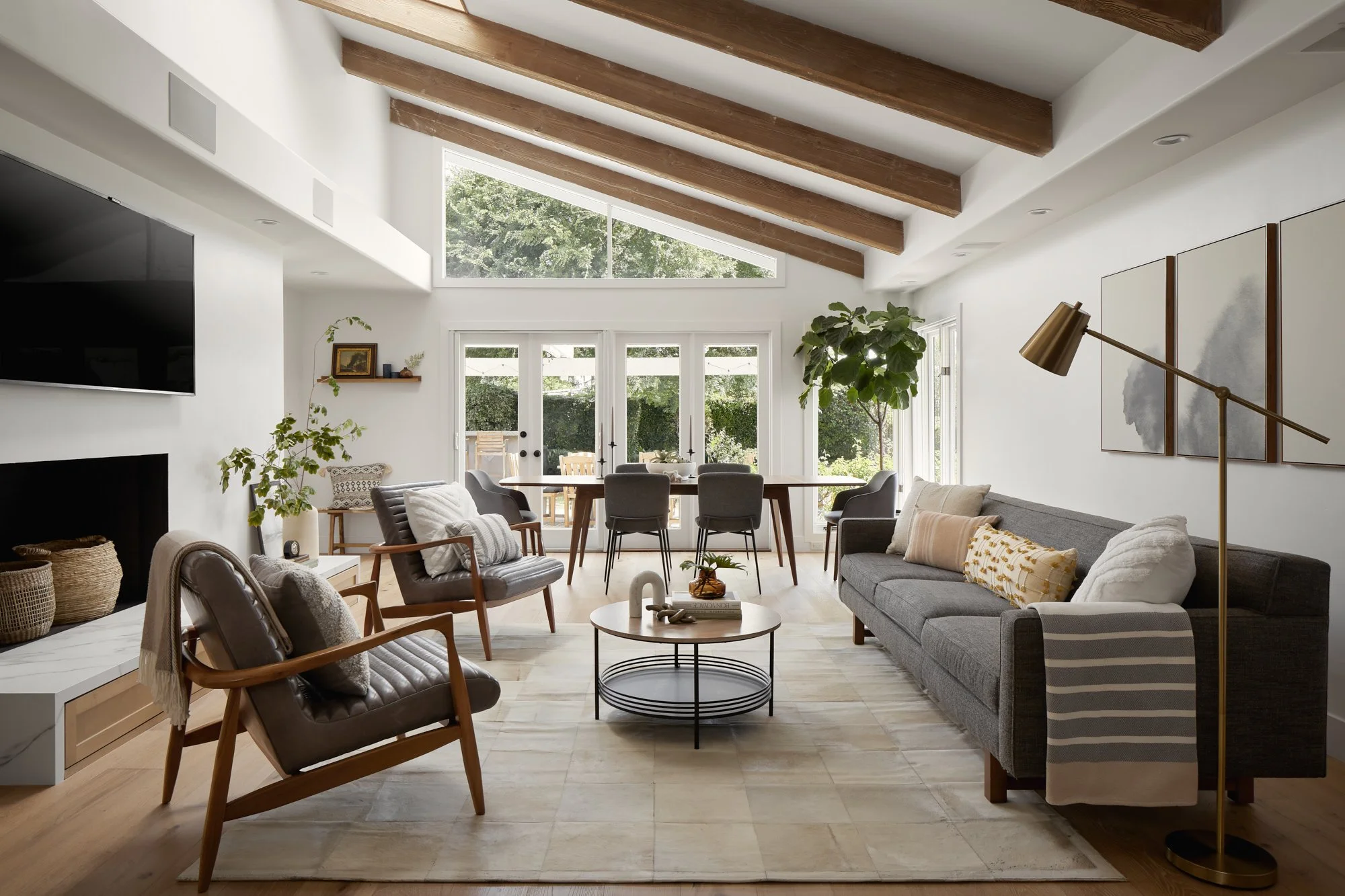 Mid-Century Modern-Inspired Ranch Home — Michelle Koh Interiors