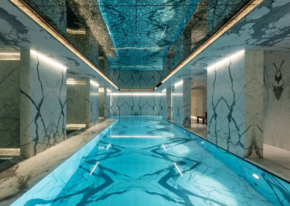 Belgravia Gate Luxury Swimming Pool Built by Ant Yapi - A top 100 contractor