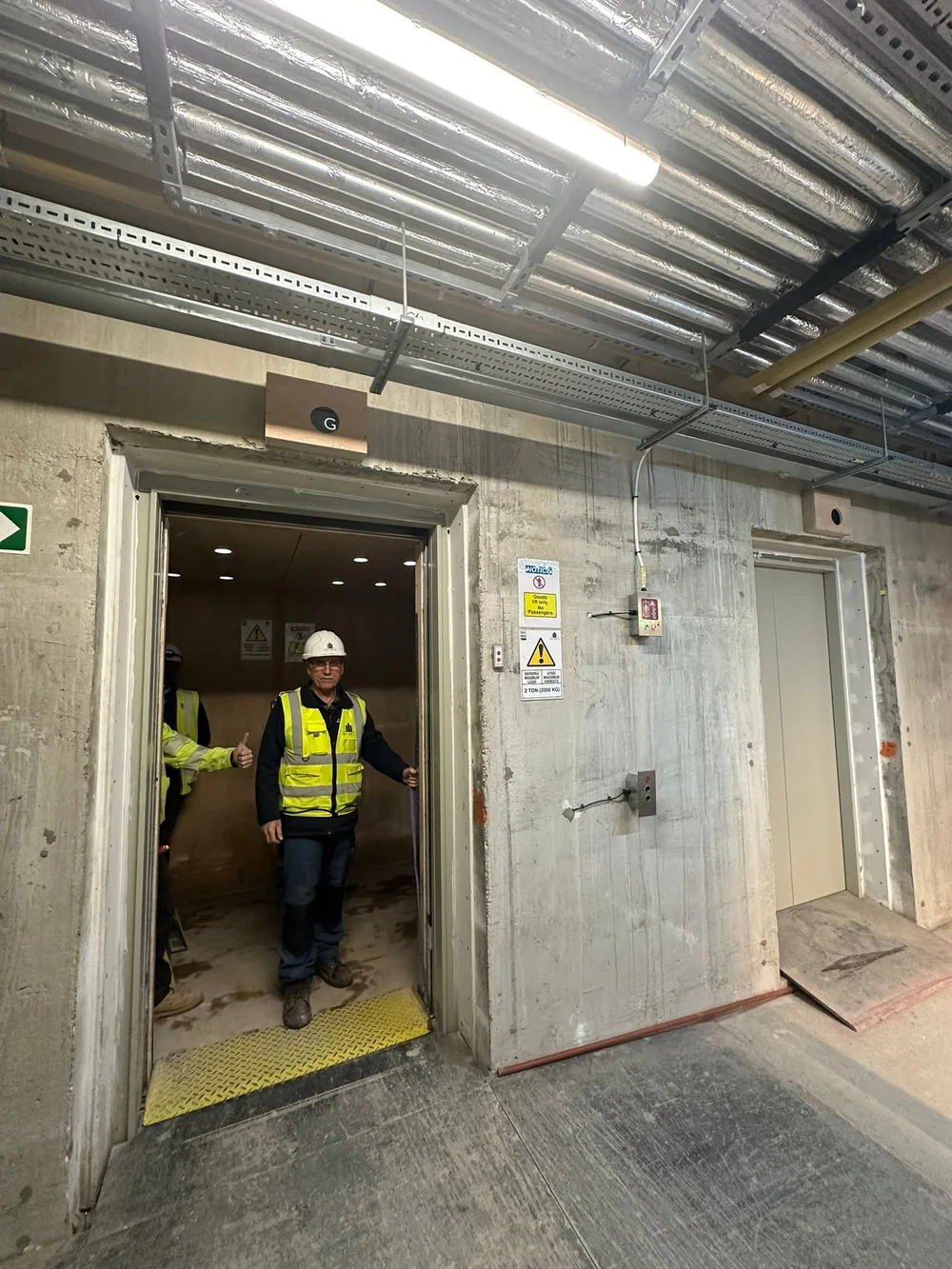 Ant Yapi Lift supervisor at the Chelsea Barracks Project