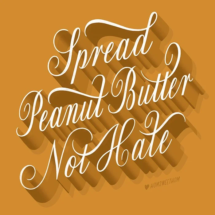 WEEK 6 - Spread love in your life but also spread delicious things on your toast.