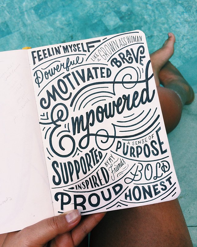 WEEK 20 - I'm in a sketchbook of emotion.