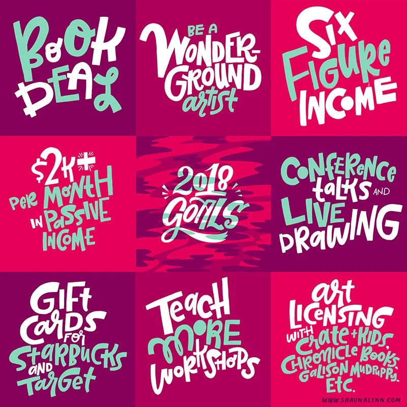 WEEK 23 - How do you make your dreams come true? Write them down first!