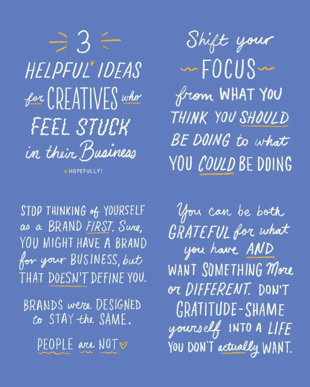 WEEK 9 - When my brain is cluttered, this helps...