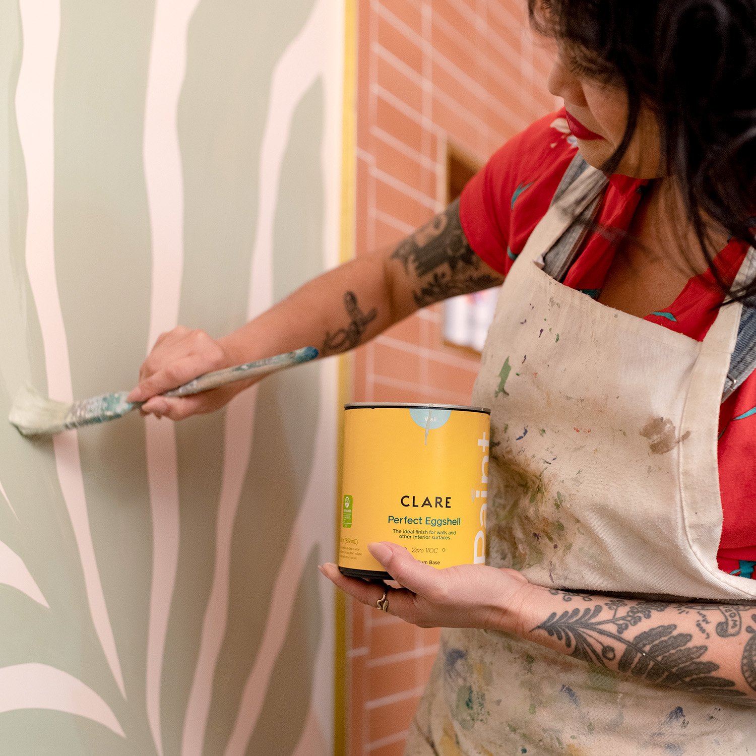 Bathroom-Botanical-Mural-process-3-by-Lauren-Hom-for-Clare-Collective-2022.jpg