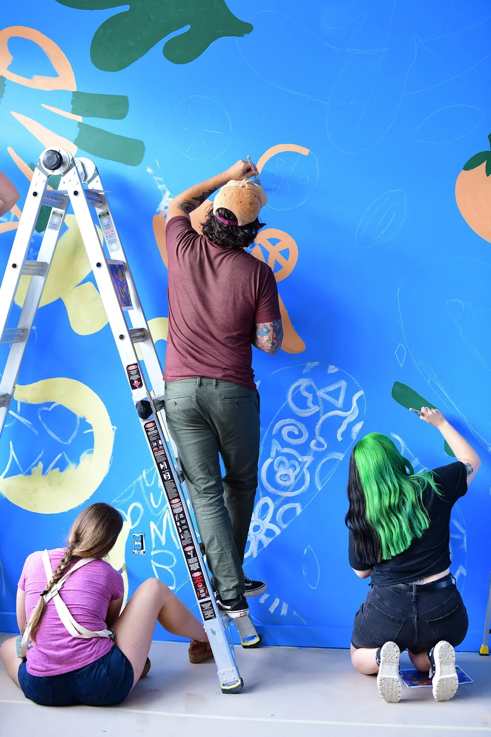 July In Studio Mural Painting Workshop Hom Sweet Hom july-in-studio-mural-painting-workshop-hom-sweet-hom