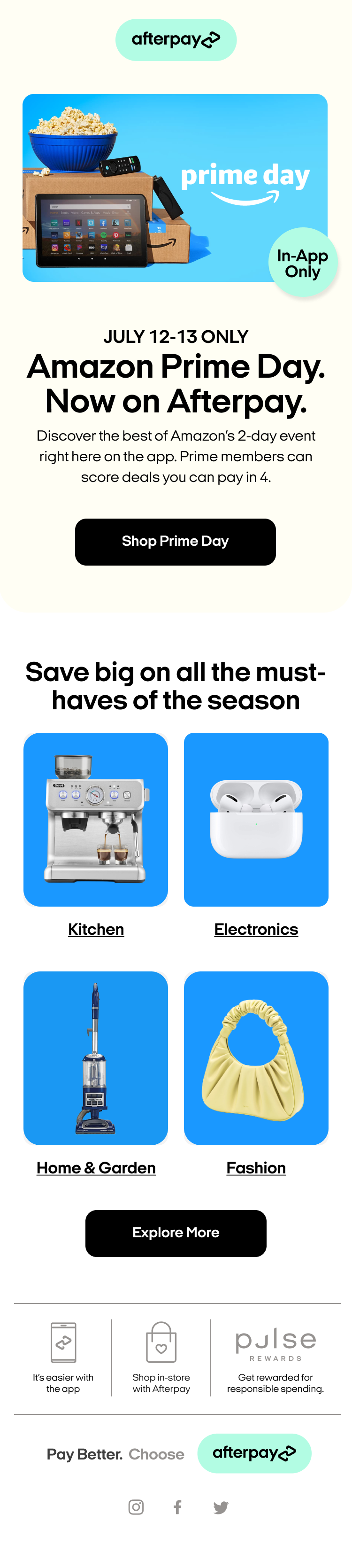 How do I get Amazon on Afterpay? Leia aqui Can I use Afterpay for Amazon Fabalabse