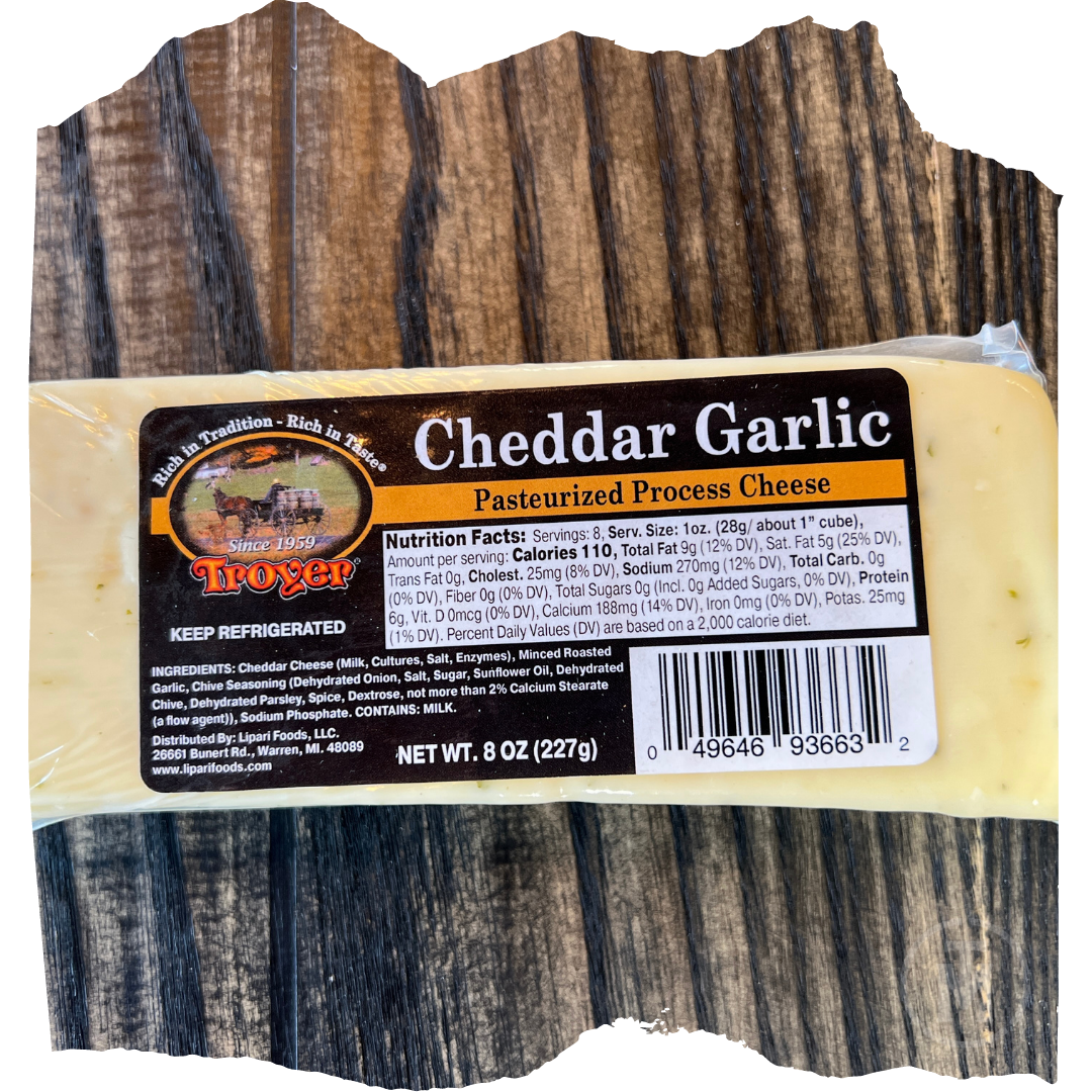 TROYER CHEDDAR GARLIC