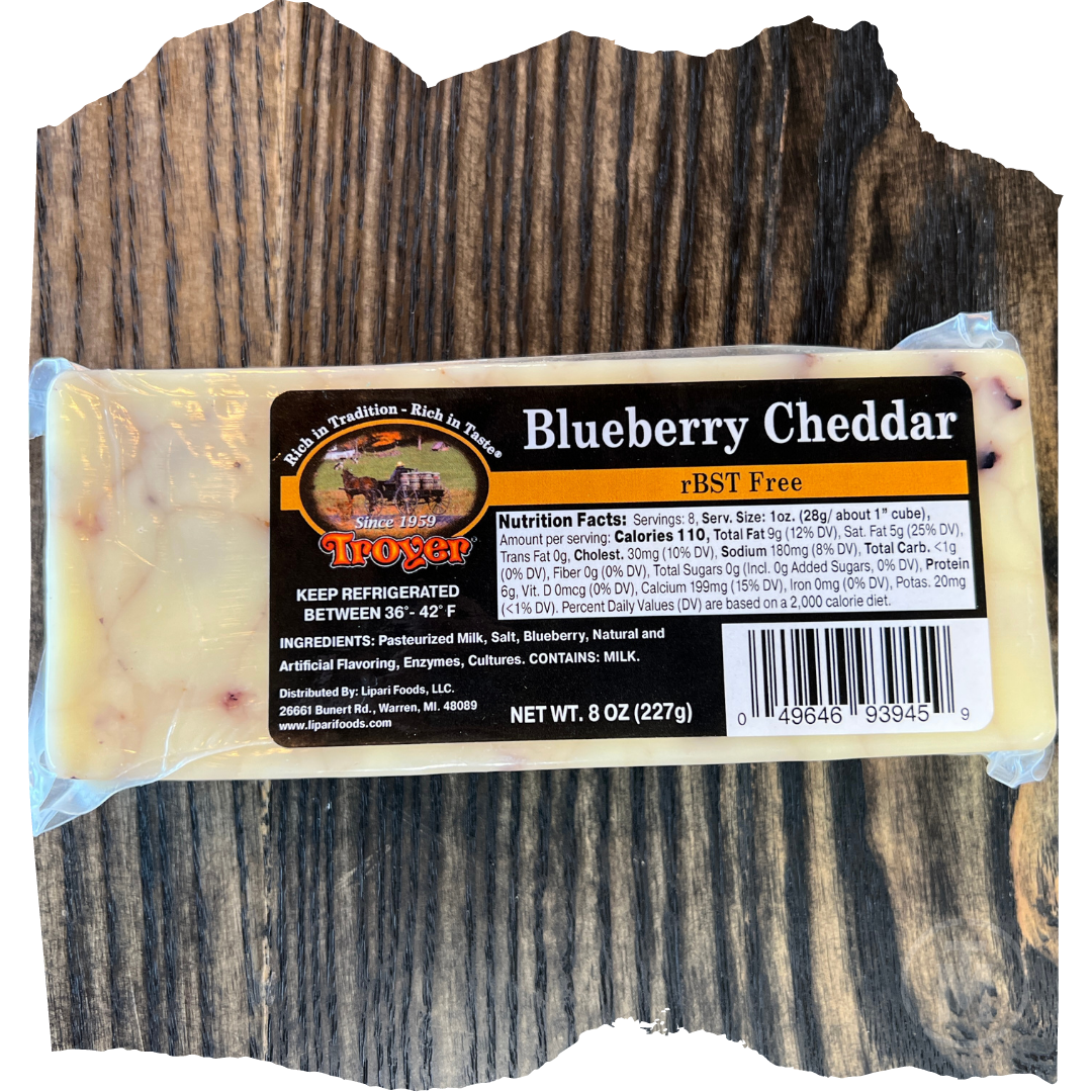 TROYER BLUEBERRY CHEDDAR