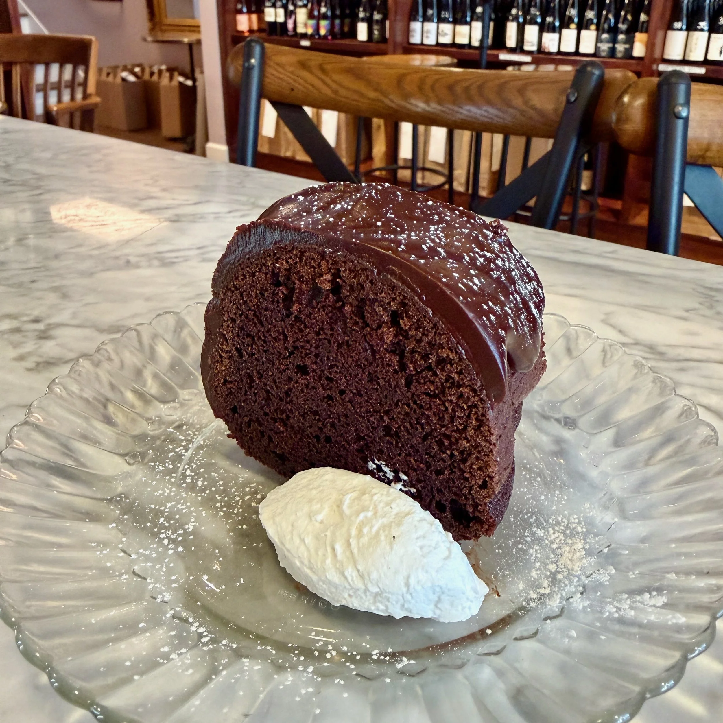 Sour Cream Chocolate Bundt Cake