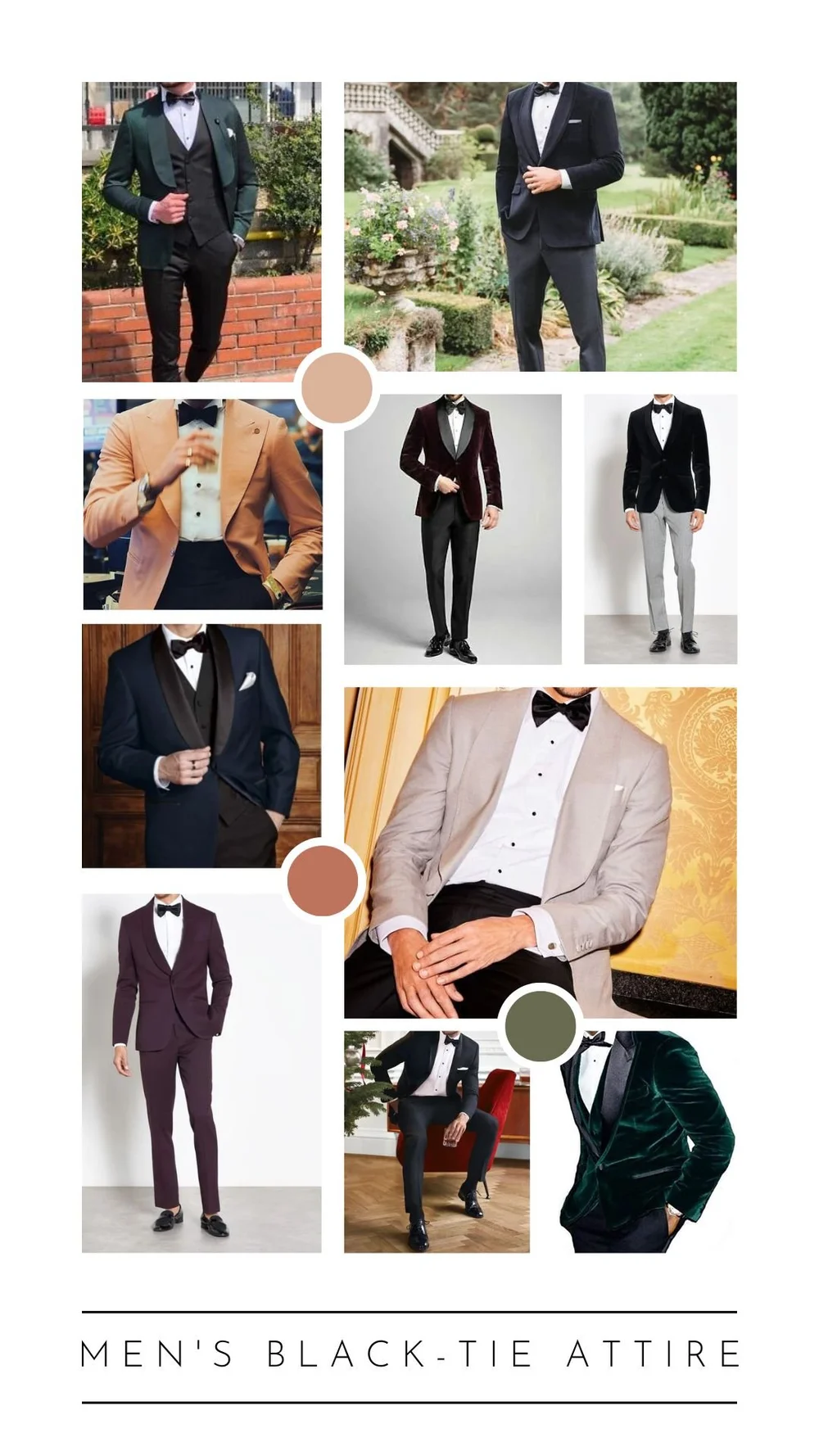 cocktail attire vs black tie