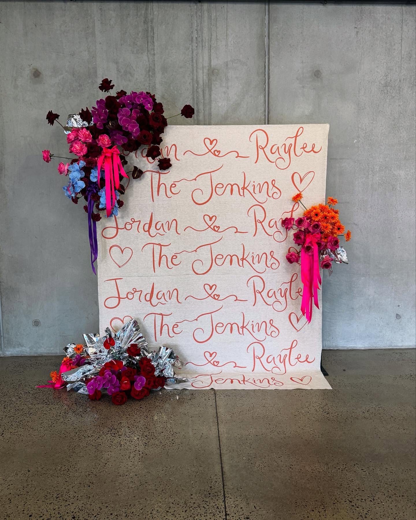 The vibiest set up for Raylee &amp; Jordan ❤️🦋🎀

Styling &amp; props @bentleyandbobbievents 
Venue @belcibo_co 

www.thefauxflowerbar.com
Have an event coming up? Want to hire your florals? Email us today! 

⁣

#faux #artificialflowers #fauxflowers