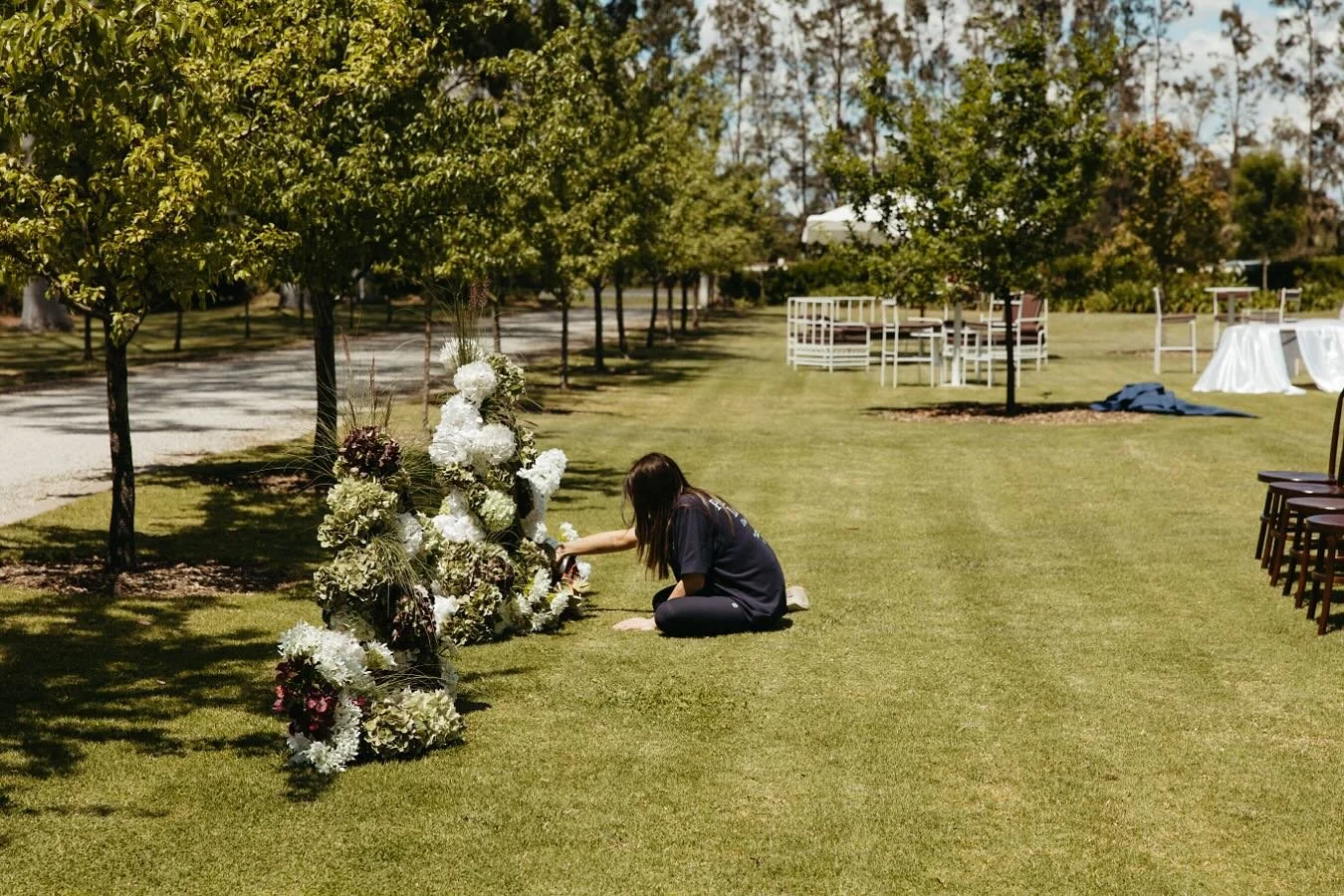 Behind the scenes of this stunning photoshoot. 

Typically we&rsquo;re known for our use of bright beautiful colours so we were determined to create something completely different. We are super proud how this set up turned out! 

We hope you love it 