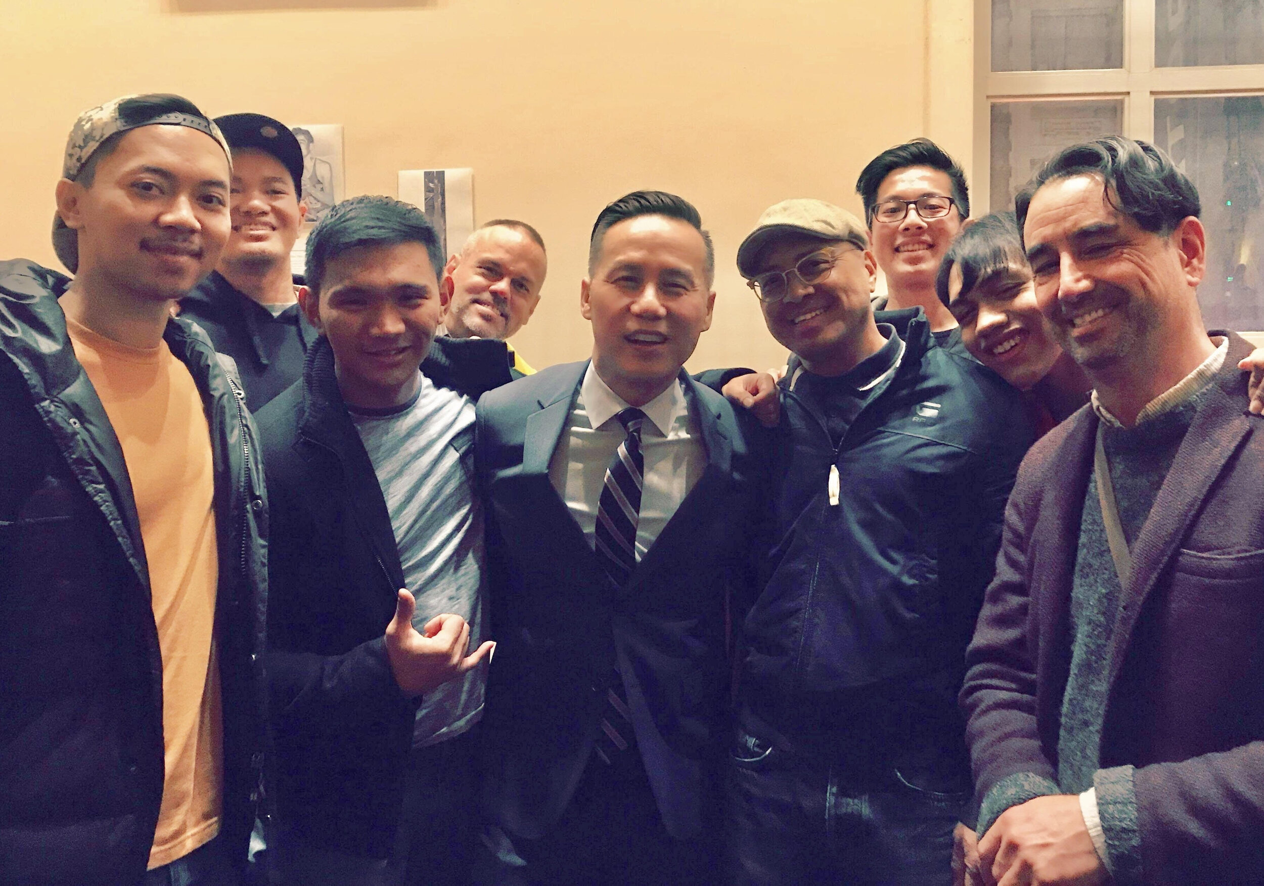 With B.D. Wong