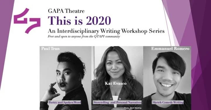 This is 2020 -  An Interdisciplinary Writing Workshop Series