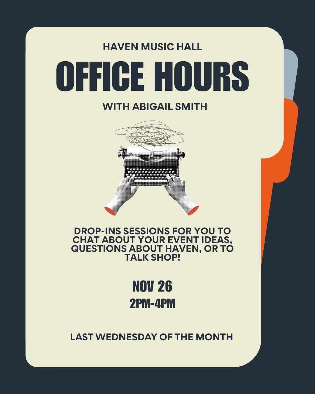 'Office Hours' with Abigail Smith