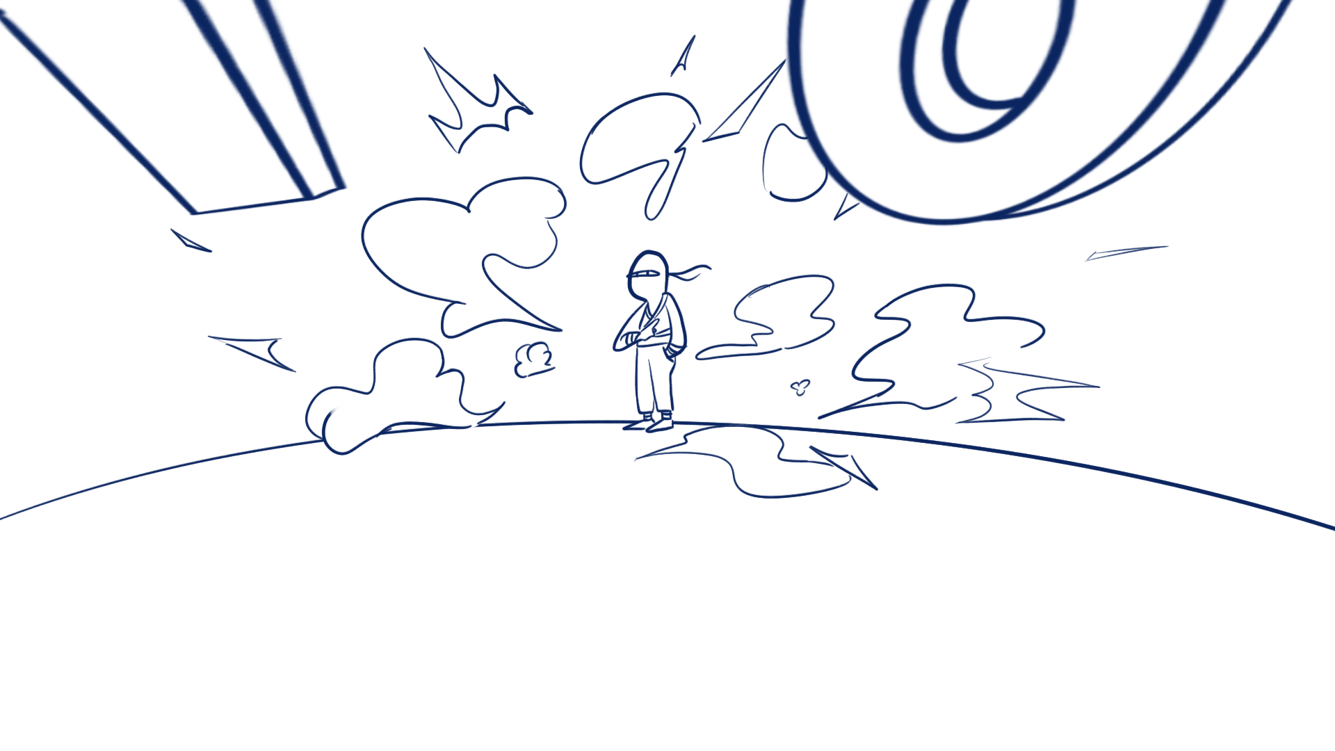 ninja countdown animation