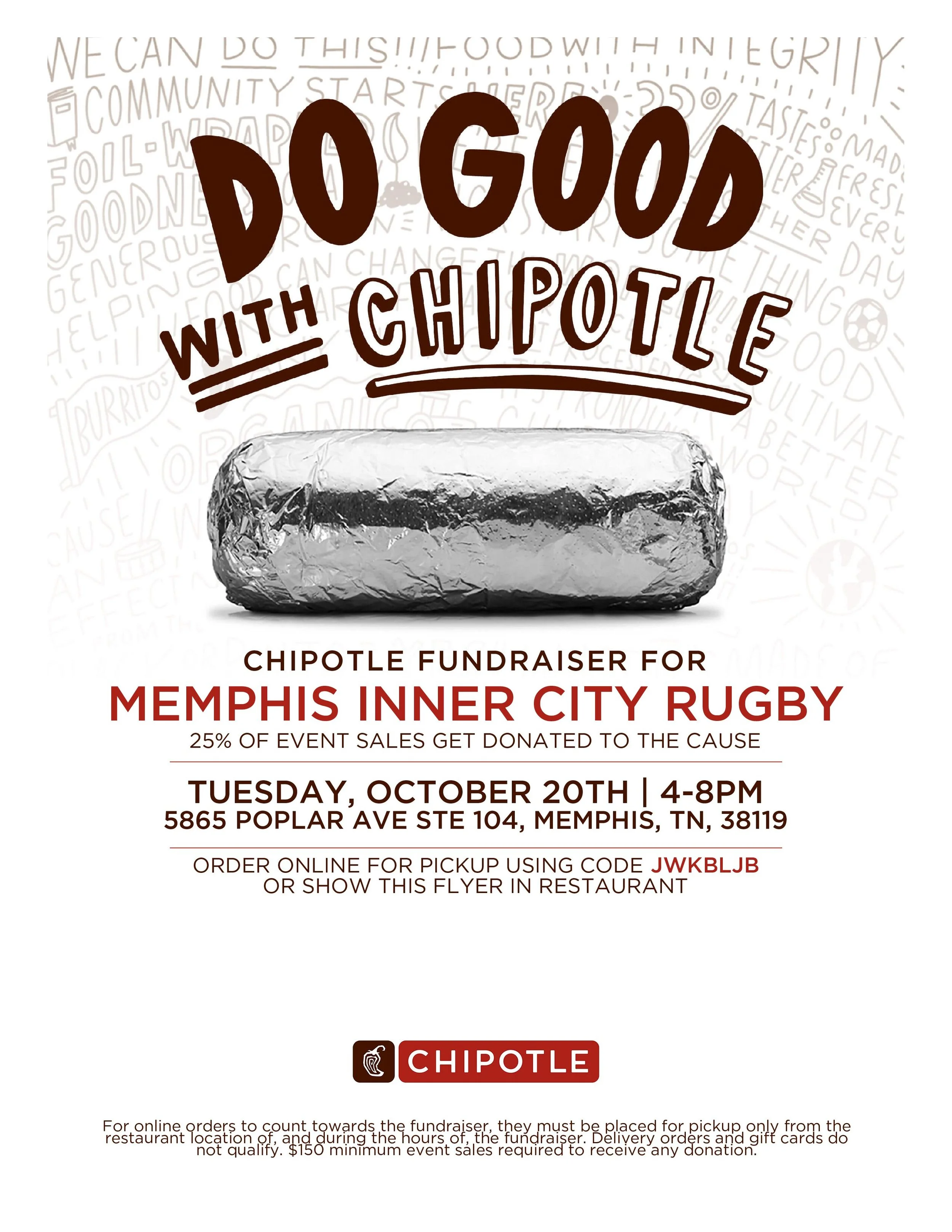 Chipotle Fundraiser