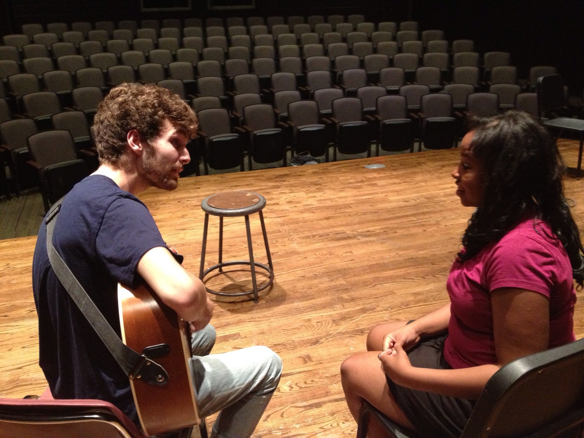 A rehearsal from the 2013 Judson University Brew Ha-Ha