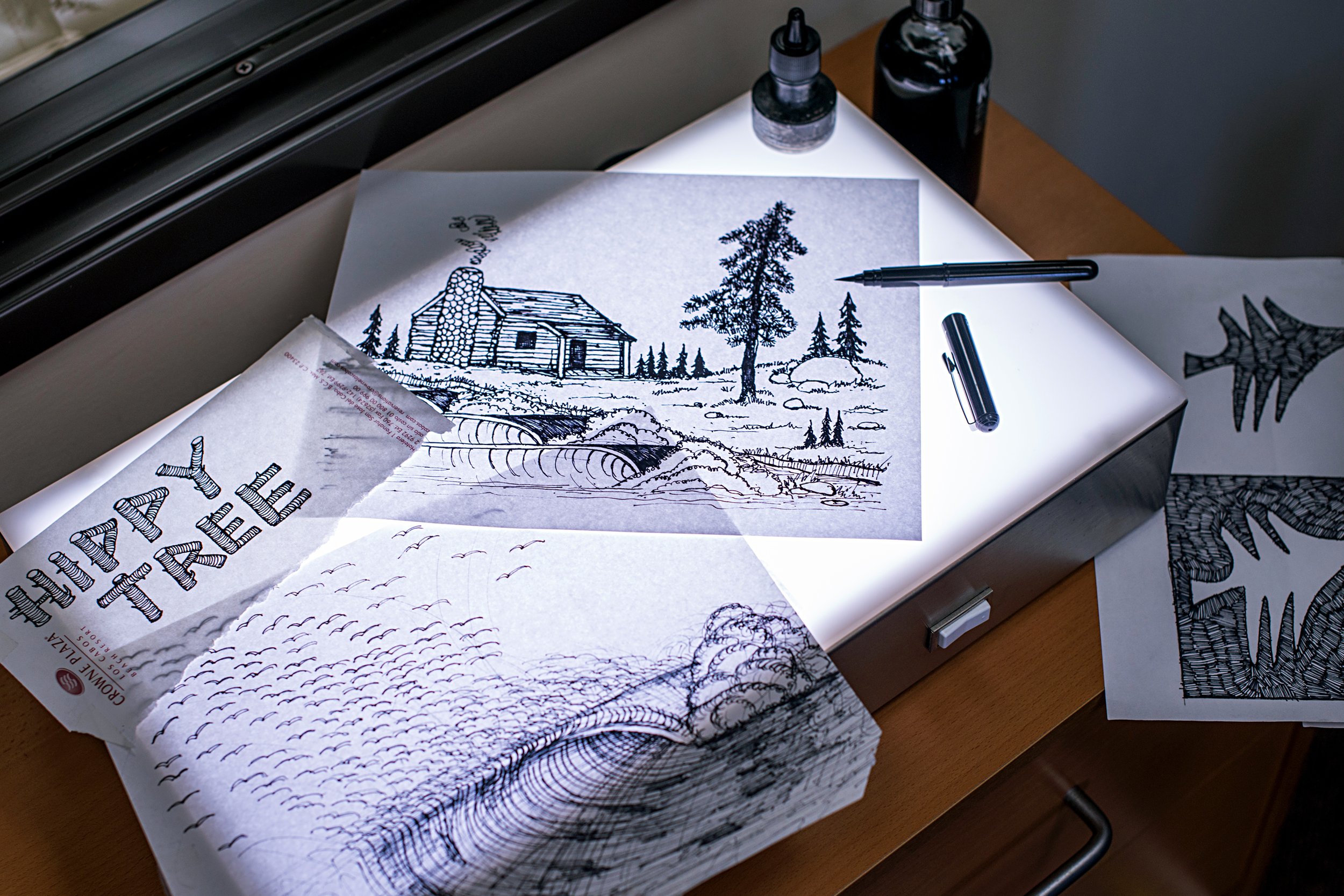 drawings on lightbox spread.jpg