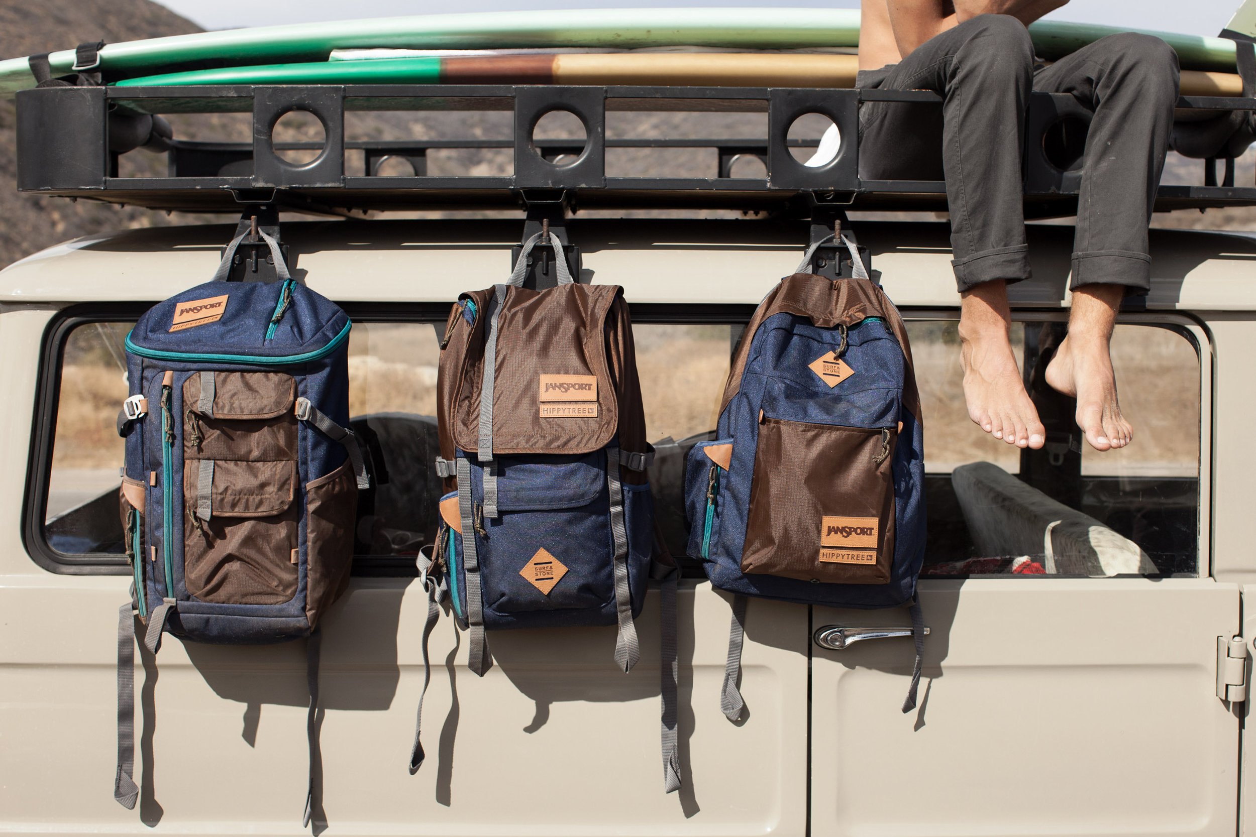 jansport three bags on landcruiser.jpg