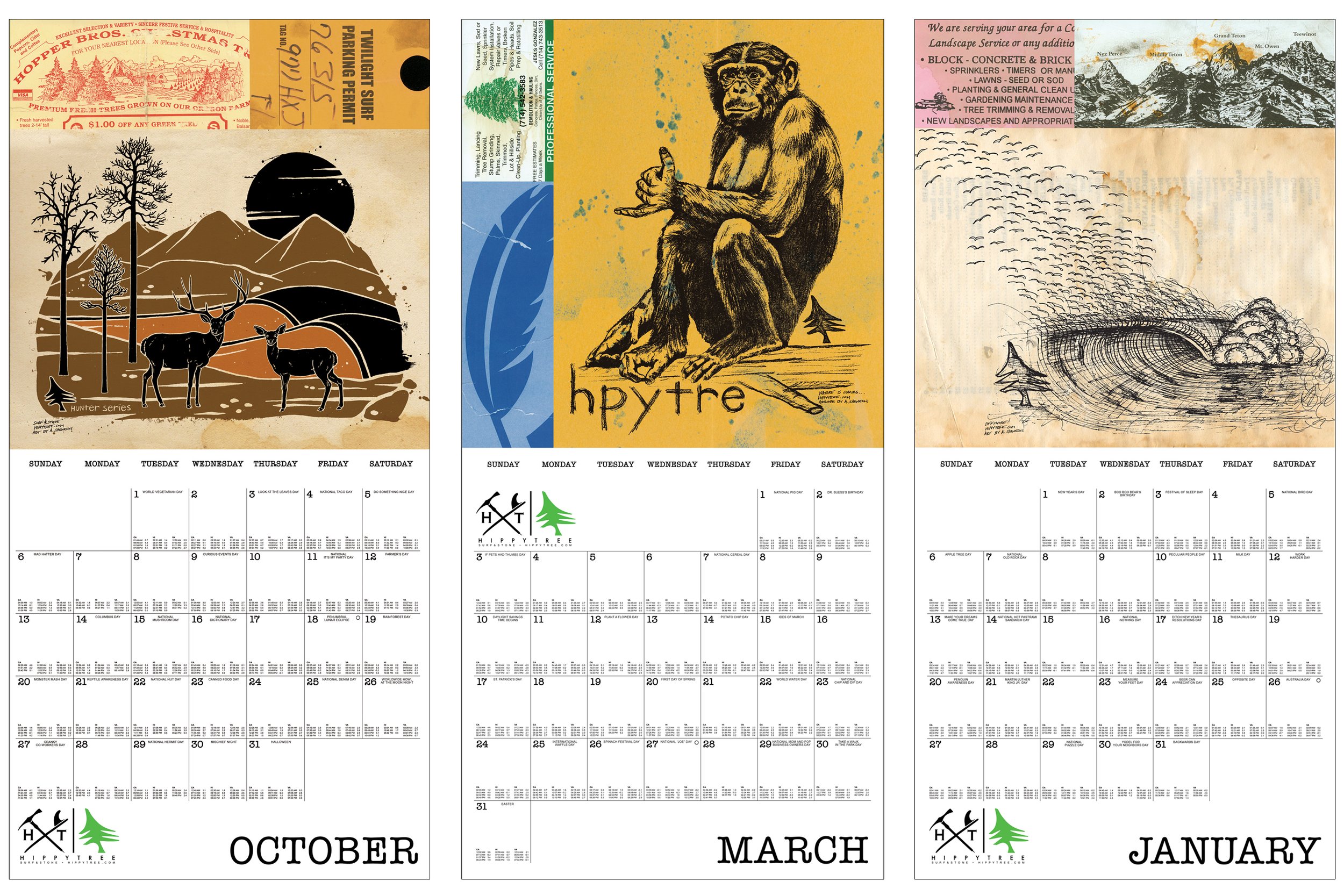 2013 wall calendar months triptych.jpg