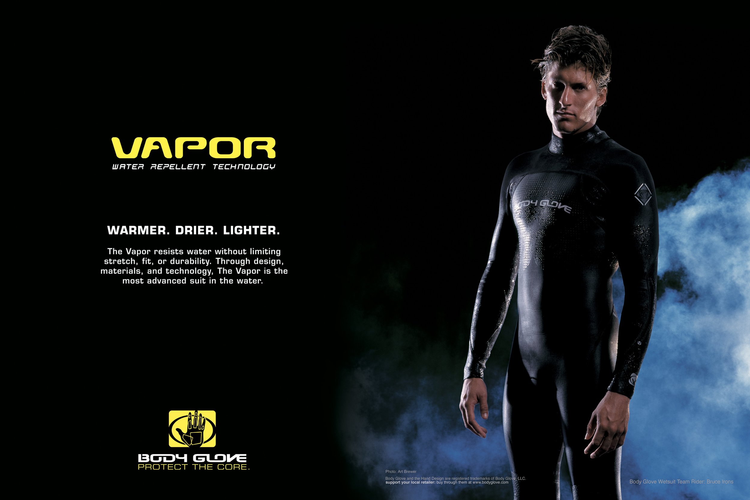 Ad Design for Vapor Wetsuit