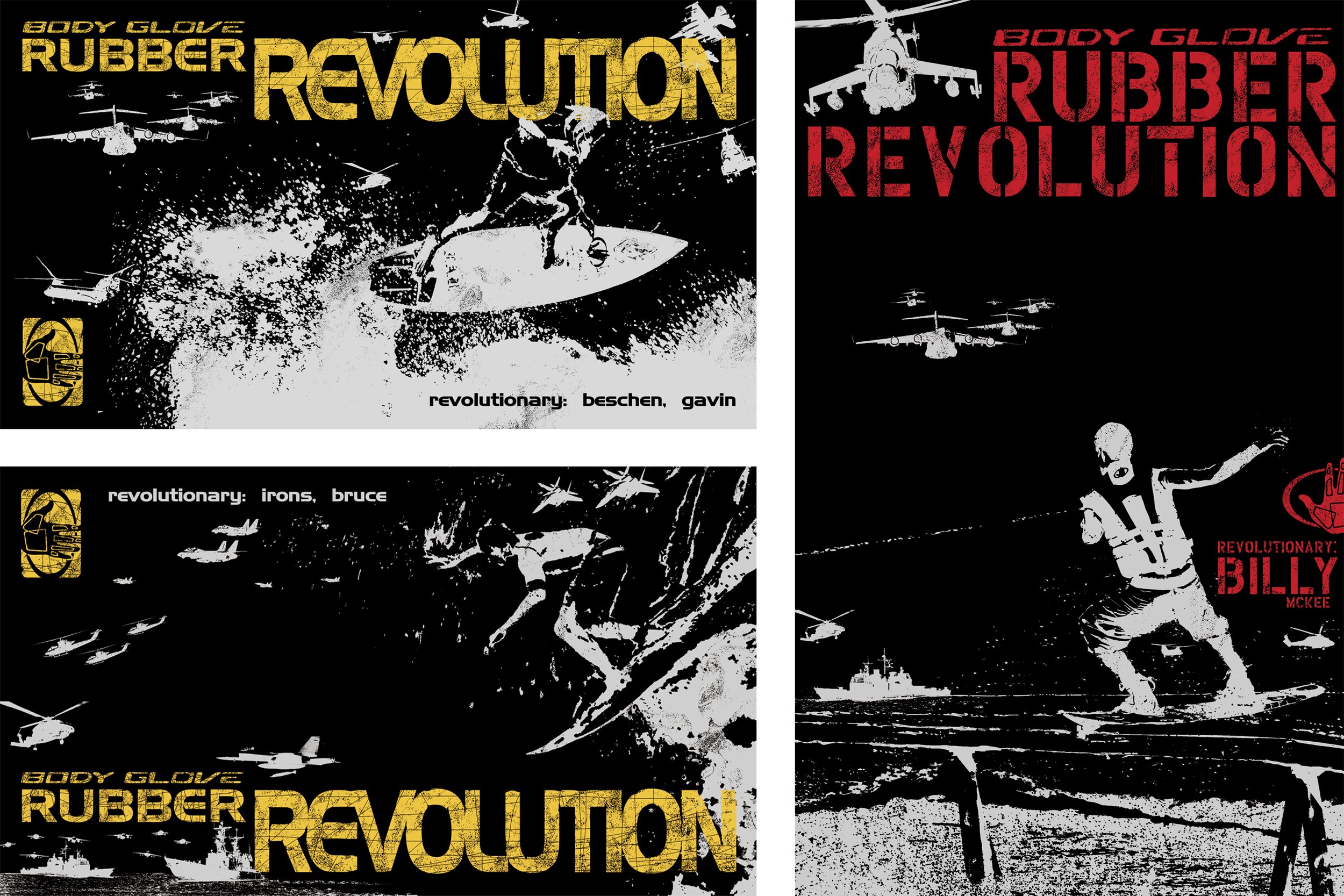 Silk Screened Banners Printed on Neoprene