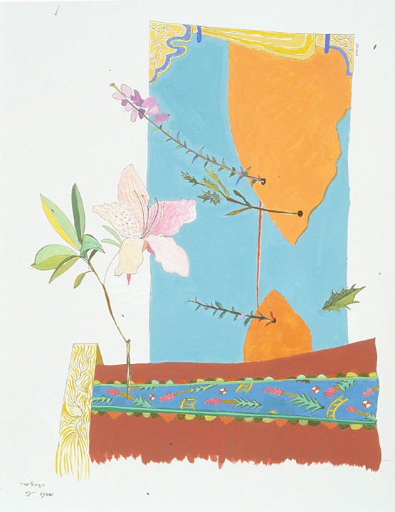 Ode To Oregon, Gouache, 1999