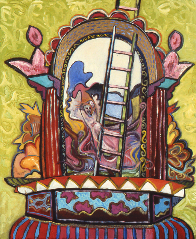Higher Ceiling One, Gouache, 24 X 20 in, 1999