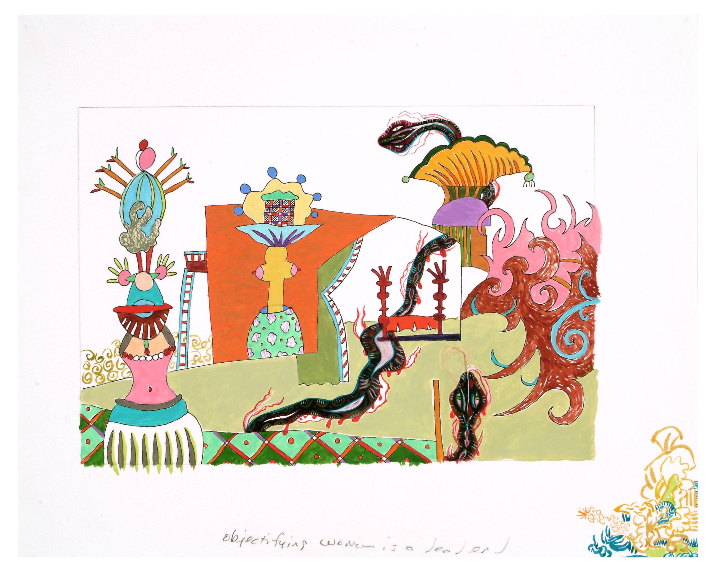 Snakes in Garden, 2009