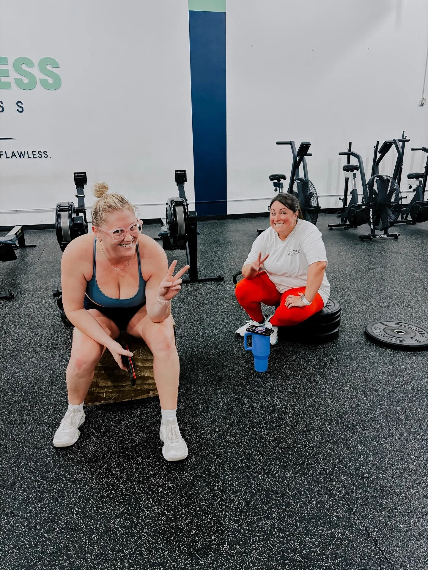 Stronger than last year&hellip; ALWAYS! 💪

Today, the girls took on our Flawless Girls Benchmark Workout, and the progress was REAL! 

We are so proud of these ladies for showing up, putting in the work, and getting better every single day! 💚💙