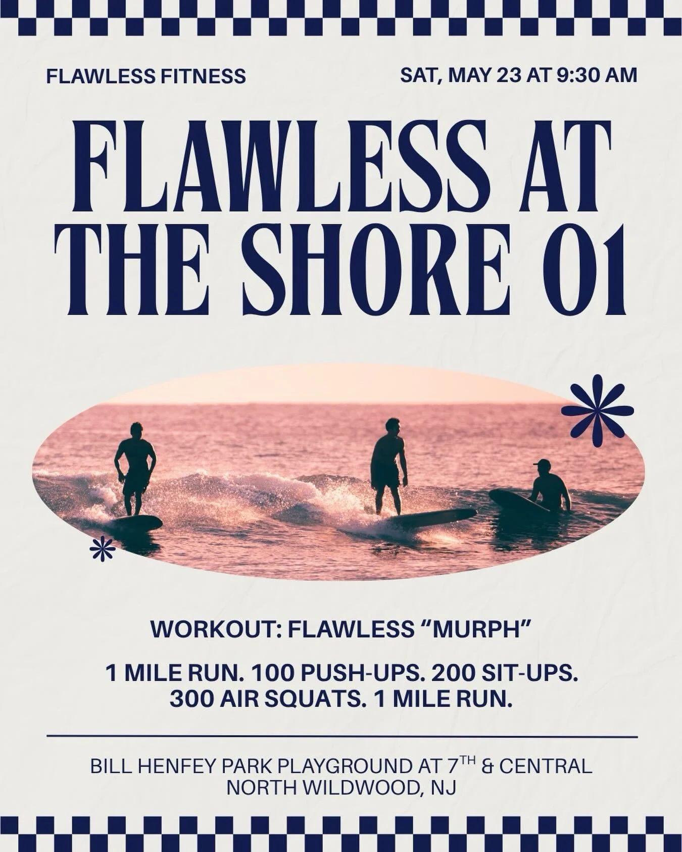 Coached by @itsreilly_ ! 

Tag a bestie to come with! 

FREE for members and non-members. 

See you at the shore! 👙✌️💚💙