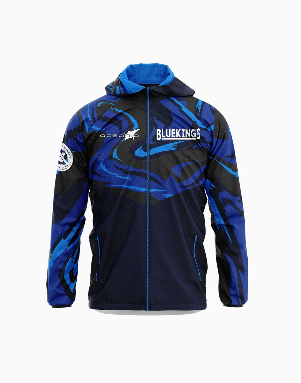 Black BlueKings jacket from the first collection