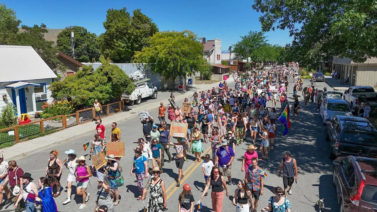 Hey there Methow community - Happy Give Methow season!! ❤️🌈

Last year Give Methow donations gave us so many opportunities to continue expanding Pride Month, open our Pride Center and Sanctuary, begin more regular programming, and lots of excitement
