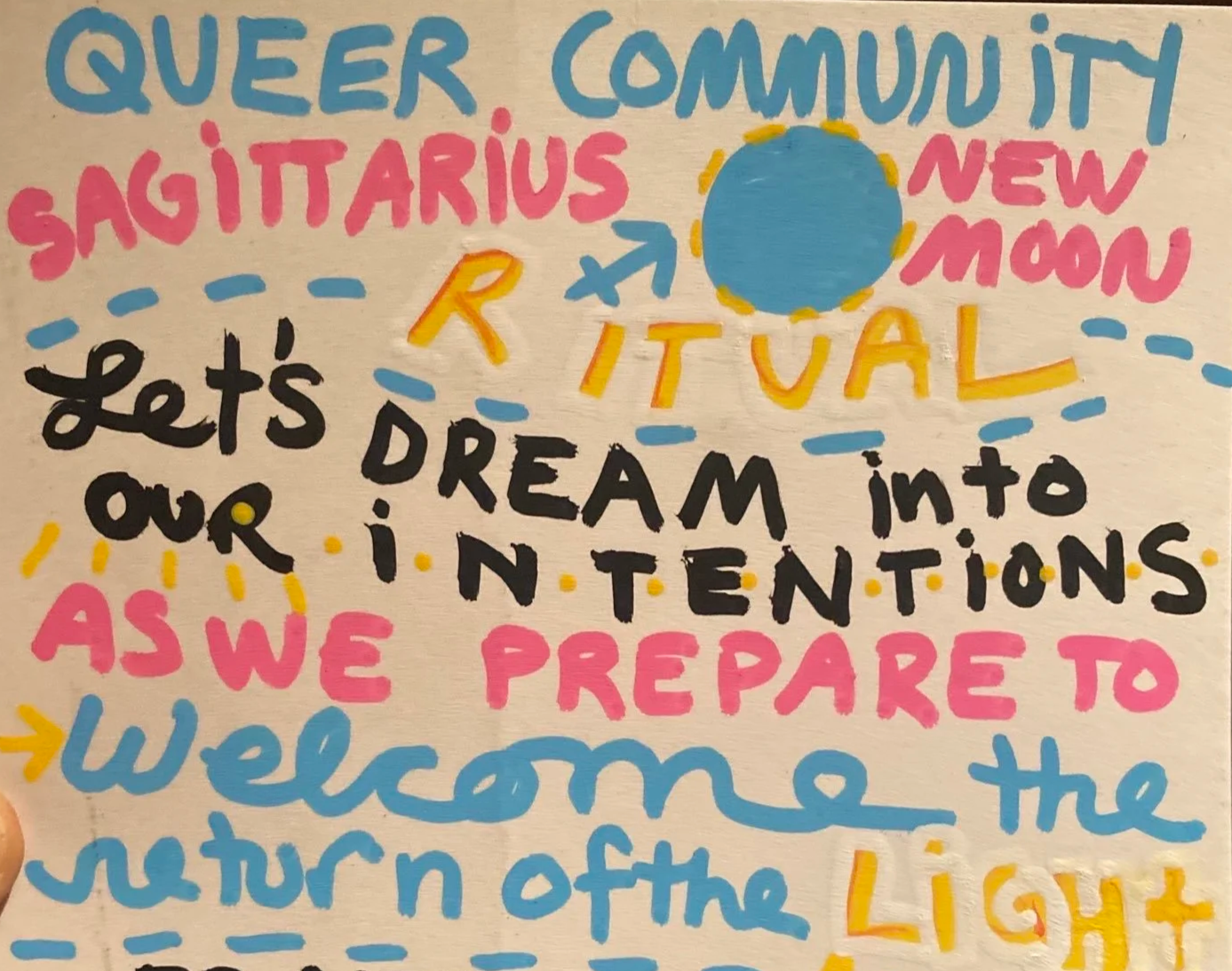Queer Community Sagittarius New Moon Ritual