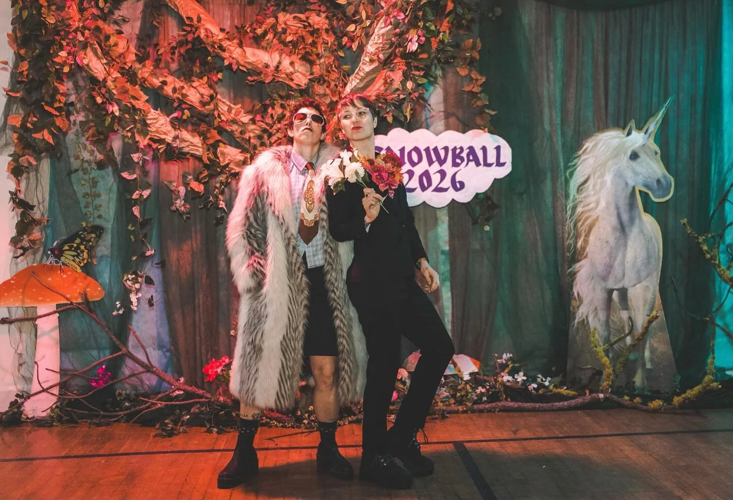We had so much fun at Snowball dancing the night away in our make believe forest! This evening is all about celebrating and uplifting our LGBTQIA+ community in its every form. We love to see you all express yourselves, show up as allies for young peo