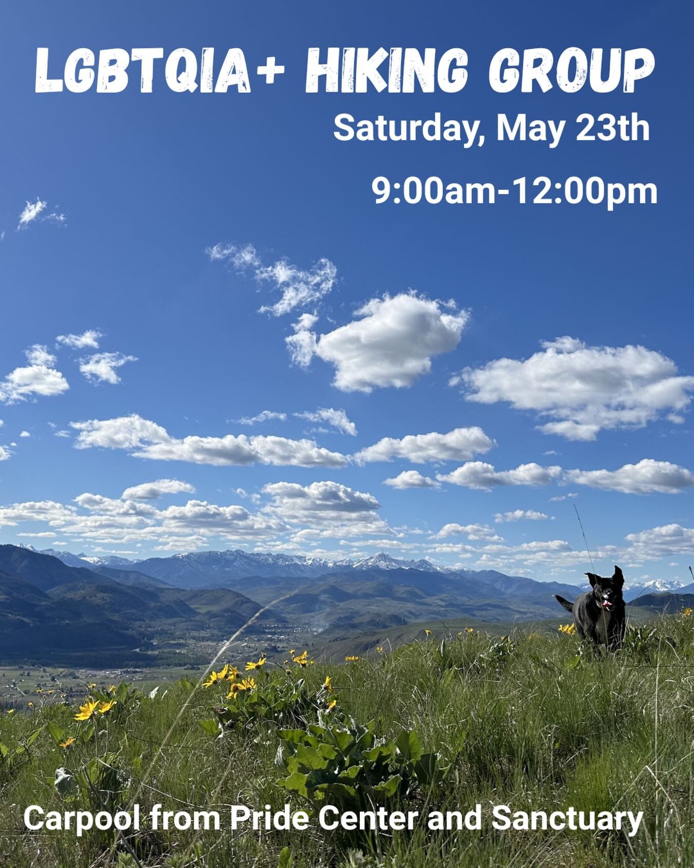 Come on a jaunt with us around Aspen Lakes! Led by Katy Williams, this get together will convene at the Pride Center and Sanctuary (TwispWorks N3) before heading to the trailhead. Be there at 9:00am and make sure to bring water. This opportunity is f