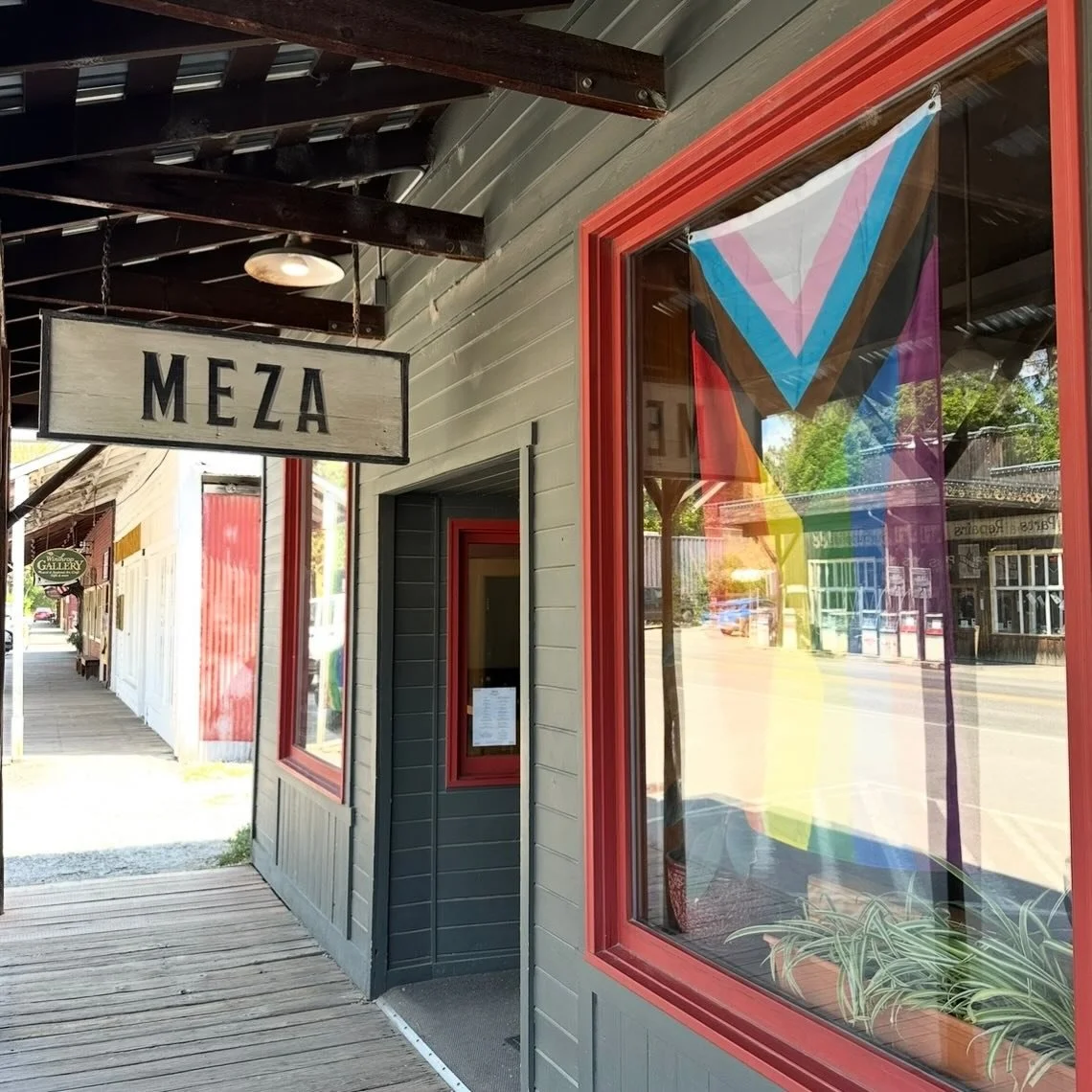 LAST CHANCE FOR TICKETS! Join us for a BIG GAY FAMILY DINNER! Our friends at @meza_winthrop are opening their doors for a private, family-style dinner &mdash; and you&rsquo;re invited! 

This event is for members of the LGBTQ+ community. 

Wednesday,