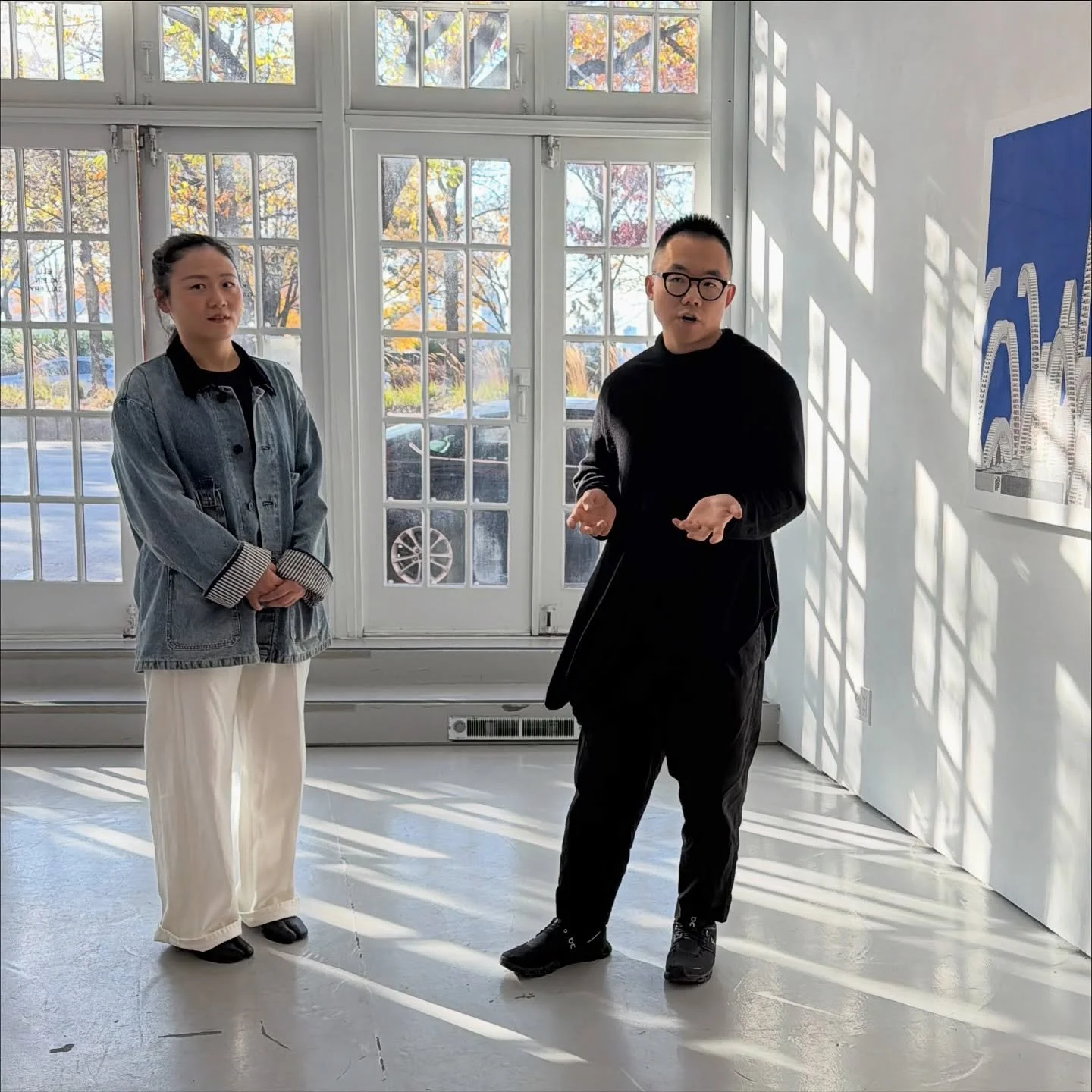 Wonderful walkthrough of the solo exhibition &ldquo;Quan Wenfei: Internet Archaeology&rdquo; led by the @wenfeiquan and @elikleingallery partner @phil.z.cai (who masterfully curated the exhibition). Thanks to @artjkim and @civilart.nyc for organizing