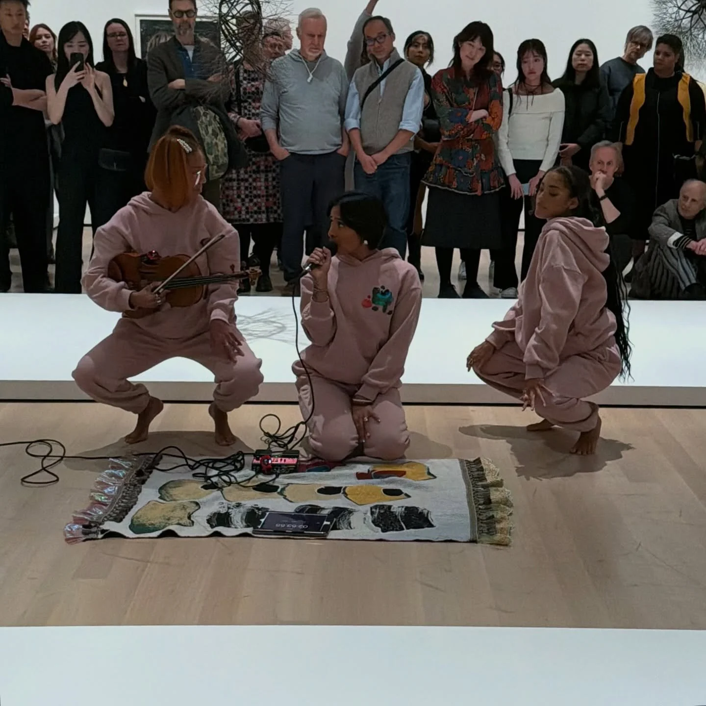 An amazing evening of performance celebrating MoMA&rsquo;s landmark Ruth Asawa retrospective. The party featured sound by Somatica (Jazzy Charles, Zuzu Silk, and Ciara Vera), poetry by Jen Bervin, and movement by Mio Ishikawa (with Steve Bangerter, T