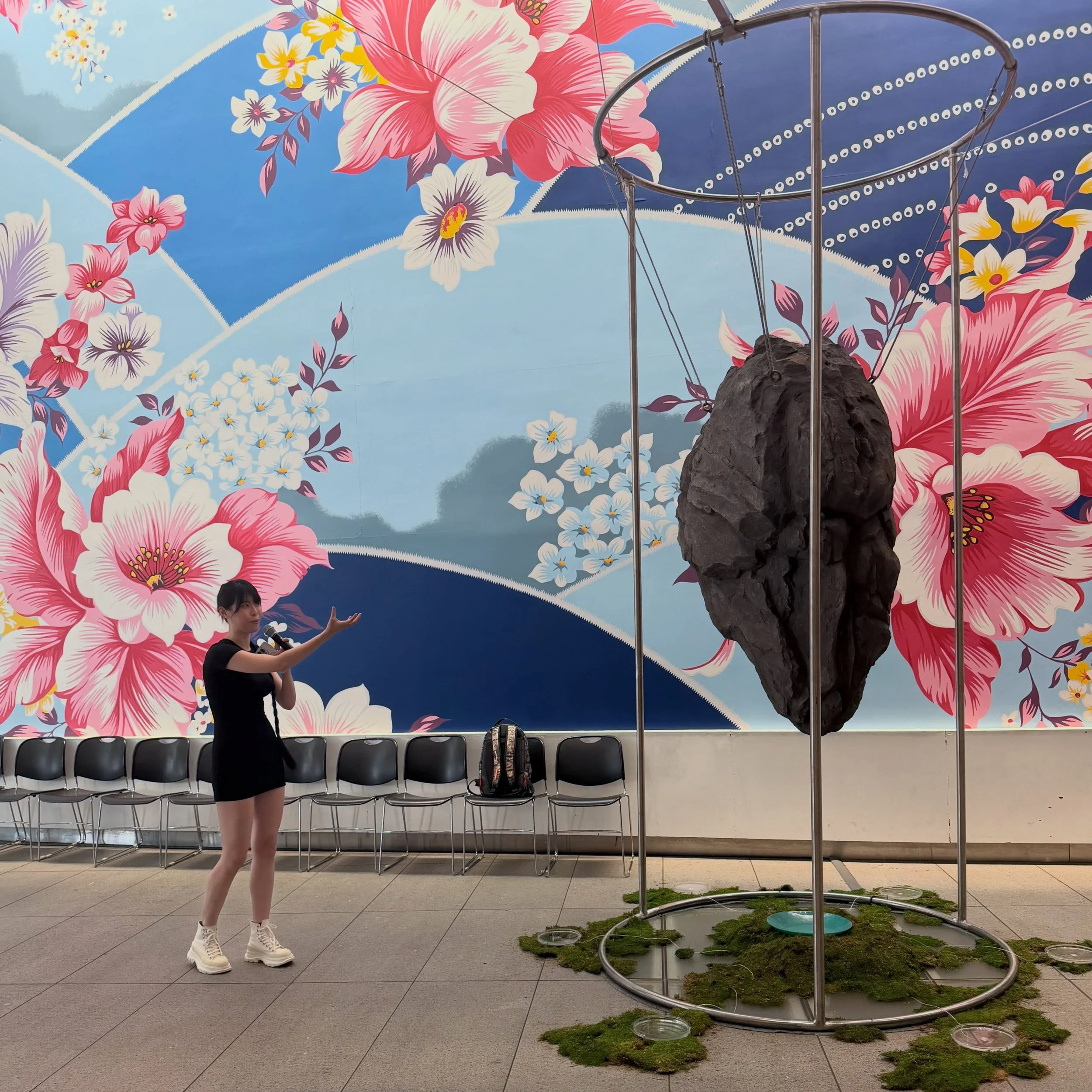 Wonderful walkthrough of TCCNY&rsquo;s &ldquo;Borderless Habitat&rdquo; exhibition led by artist Chiaochi Chou