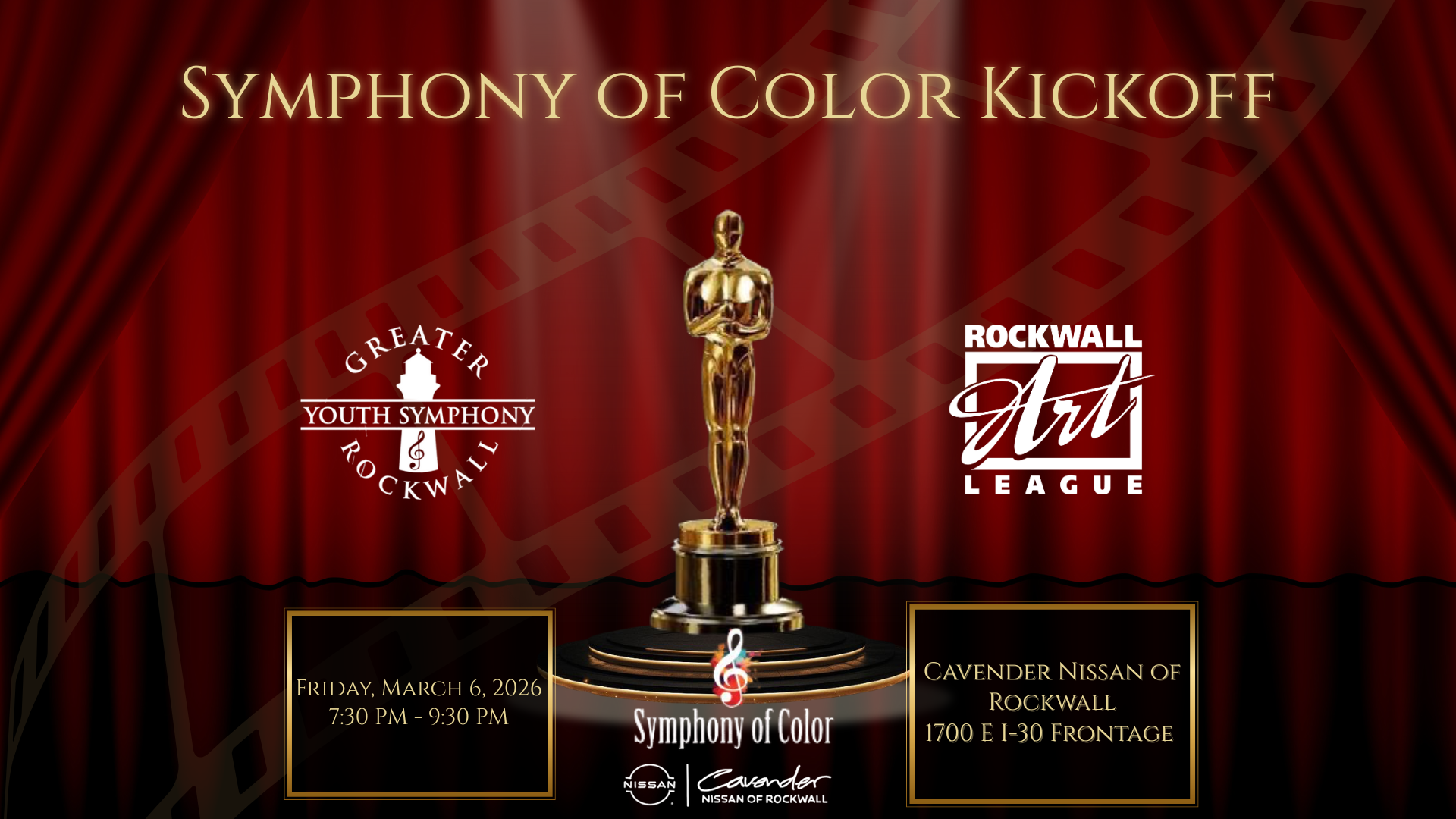 Symphony of Color Kickoff