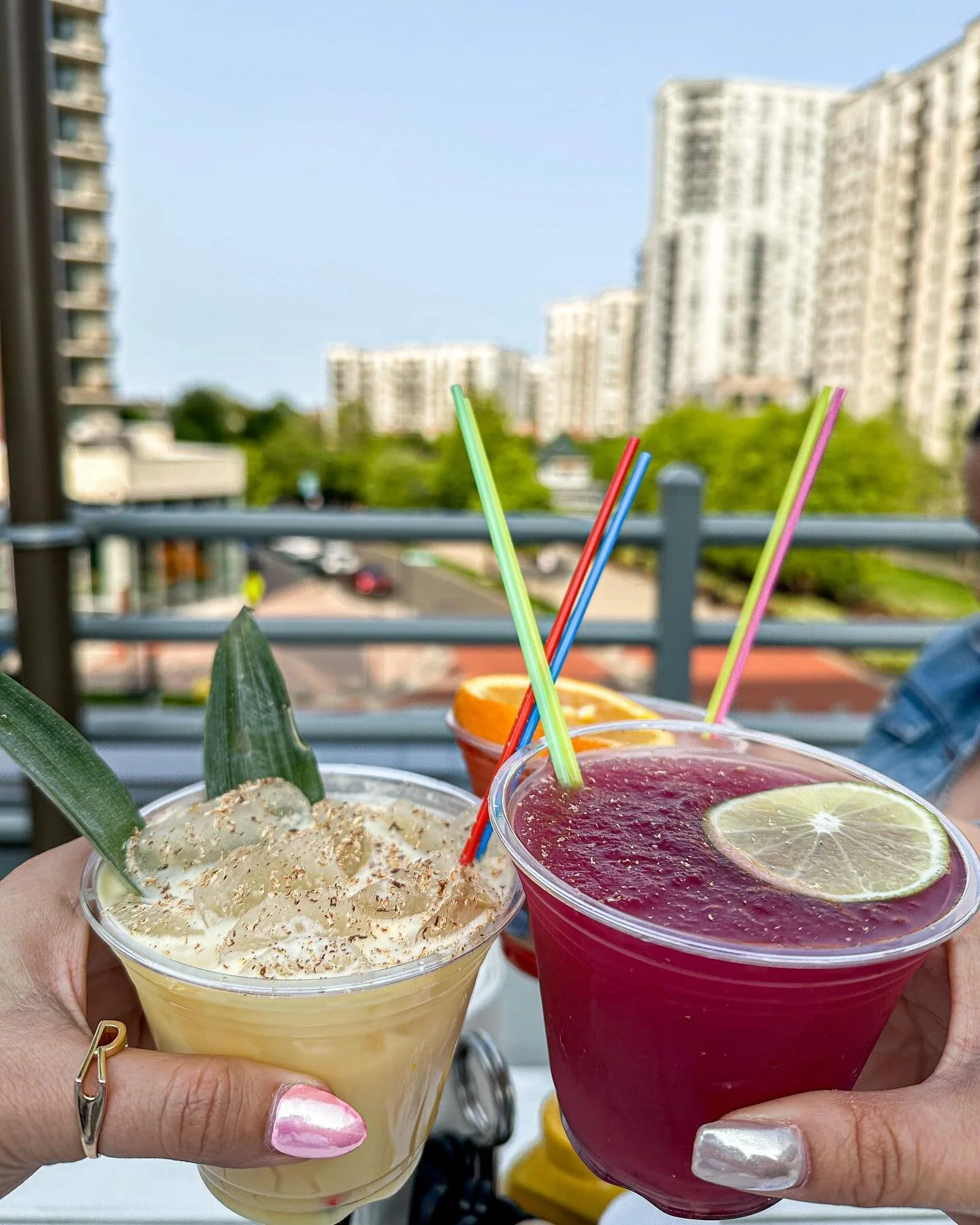 rooftop szn is ~here~ #stamfordfoodie