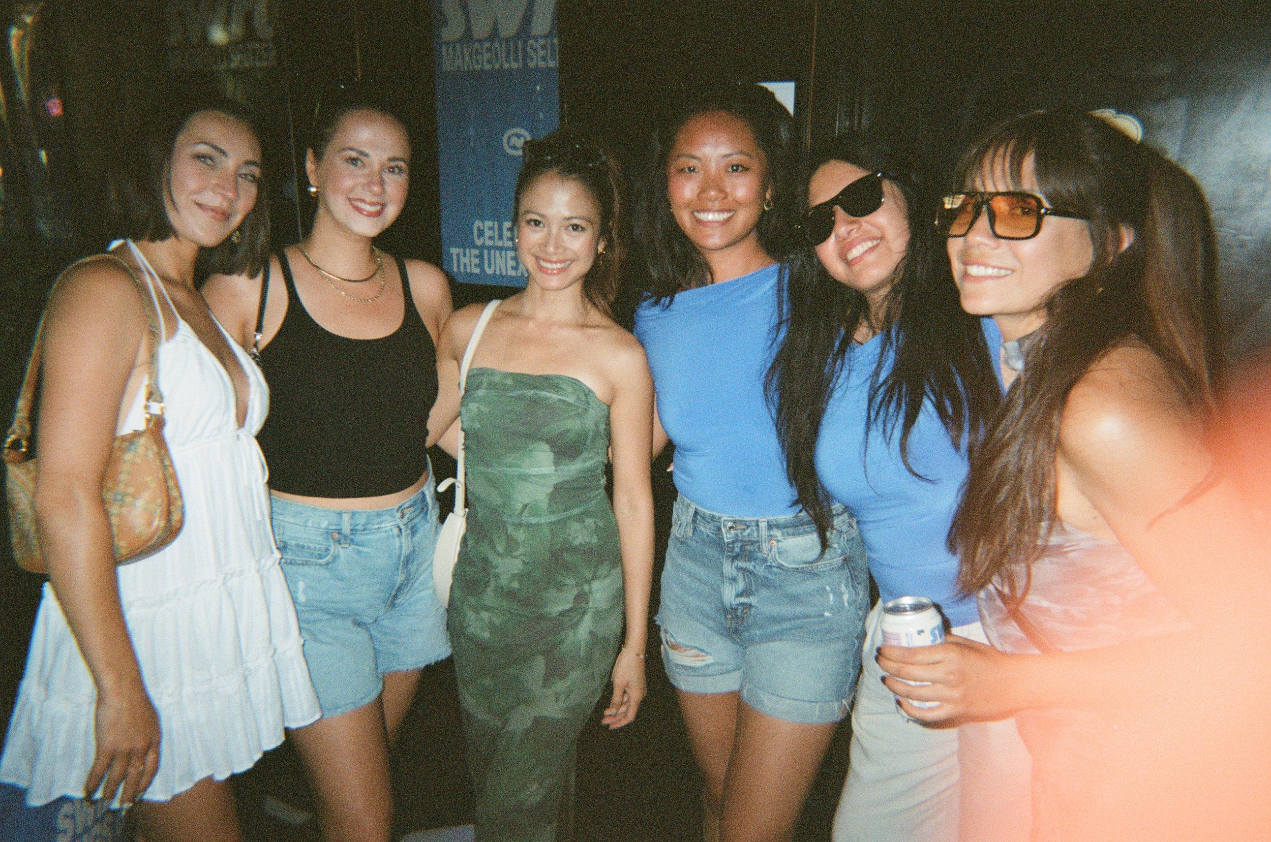 Gen Z party goers at a CPG Hard Seltzer Launch party