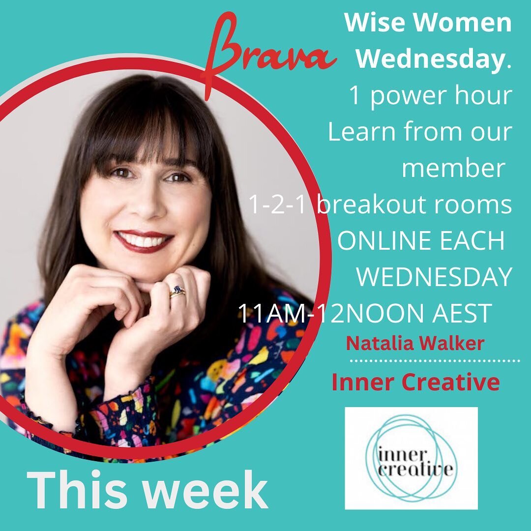 🔥 Join us each week online at 11am - 12noon AEST as we hear from our expert members: this coming Wednesday we hear from @nataliawalker_creative Grab a ticket from the link above⬆️ or DM WWW for more info 

How to overcome Stubborn Procrastination an